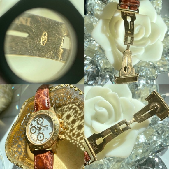 18K Solid Gold 7750 Invicta Automatic Swiss Chronometer Limited Edition Watch - Picture 6 of 14